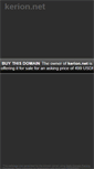 Mobile Screenshot of kerion.net